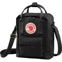 Fjällräven Schoudertas 'Kånken' rood / zwart / wit