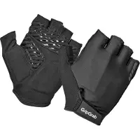 Gripgrab - ProRide RC Max Korte Vinger Zomer Fietshandschoenen met Padding - Zwart - Heren - Maat XS