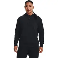 Under Armour Sportief sweatshirt 'Rival' zwart / wit