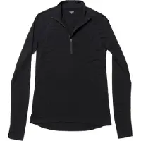 Houdini Skipully Women Desoli Light Half Zip True Black-M