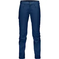 Norrøna - Dames wandel- en bergkleding - Falketind Flex1 Pants W Indigo Night voor Dames - Maat M - Marine blauw