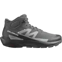 Salomon - Heren wandelschoenen - Elixir Activ Mid Gtx Magnet/Phantom/Sharkskin voor Heren - Maat 8 UK - Grijs