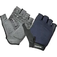 Gripgrab - Expert RC Max Korte Vinger Zomer Fietshandschoenen met Padding - Navy Blauw - Unisex - Maat S
