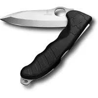 Victorinox - Messen en gereedschap - Hunter Pro M Noir One Hand + Etui Kaki voor Unisex - Zwart
