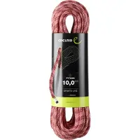 Edelrid - Klimtouwen - Python 10,0mm red voor Unisex - Maat 50 m - Rood