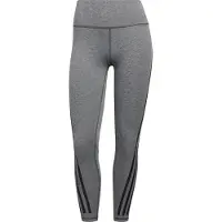 Adidas Optime Ticons Leggings Grijs S / Regular Vrouw
