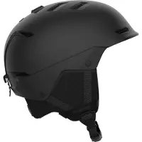 Salomon Husk, skihelm, zwart