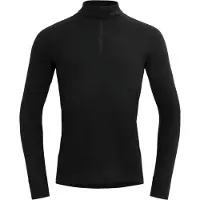 Devold Duo Active Merino 205 Z.Neck Under Jersey Zwart Heren