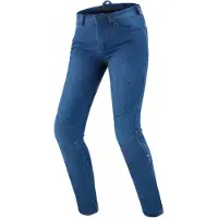 SHIMA Metro Dames Blauw Motor Jeans Maat W30/L30