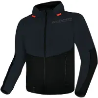 SHIMA Daybreaker Grijs Zwart Motor Zip Hoodie Maat 3XL