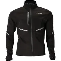 Acerbis X-Duro WP, waterdicht textieljack ,Zwart/Wit ,XL