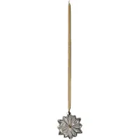 Lumineo Kersthanger Bloem Transparant Met Verlichting 8 X 19 X 19 Cm