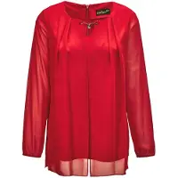 Goldner Blouse rood