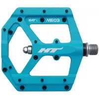 HT Components ME03 EVO+ Flat Pedals Blue