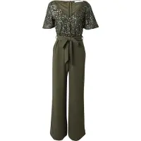 About You Jumpsuit 'Yara' donkergroen