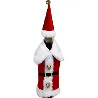 Unique living kerstpakje voor wijnfles dessin 1