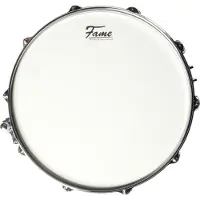 Fame FSSG-35 Engraved Stainless Steel Piccolo Snare 14"x3,5" - Snare drum