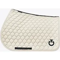 Cavalleria Toscana Circular-Quilted Zadeldek Jumping Full Cream