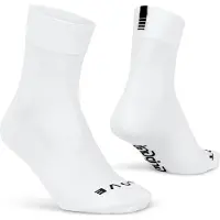 Gripgrab - Lightweight SL Performance Zomer Fietssokken 1 Paar Coolmax Wielersport Sokken Regular Cut - Wit - Unisex - Maat S (38-41)