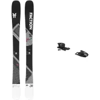 Faction - Packs (ski's & bindingen) - Pack Prodigy Jr 2025 voor Unisex - Zwart