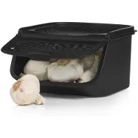 MediaShop Tupperware GarlicSmart 2,3L - Knoflookcontainer - BPA-vrij - Voorraadbak voor Knoflook - stapelbaar - Keep-fresh Container - Knoflook blijft langer vers