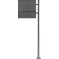 ML-Design Brievenbus Ringo | metaal zwart 37x36x11 cm brievenbussen | NADUVI