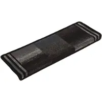 vidaXL Trapmatten zelfklevend 5 st 65x21x4 cm zwart en grijs