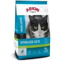 Arion - Cat Food - Original Cat Sterilized - Chicken - 2 Kg (105864)