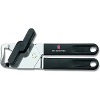 Victorinox Tangblik- & Flesopener Verchroomd Staal Zwart