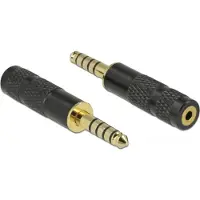 DeLOCK 4,4mm Jack 5-polig (m) - 2,5mm Jack 4-polig (v) adapter