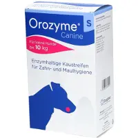 Orozyme enzymatische kauwstrips S voor de hond 2 x 224 g