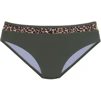 LASCANA Bikinibroek bruin / kaki / zwart