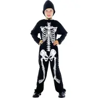 Vegaoo Halloween Skelet kostuum voor jongens - Kinderkostuums - 104/110