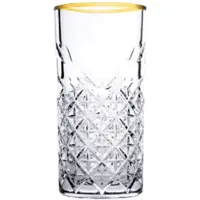Pasabahce Longdrink Timeless 45 cl Goud 4 stuks