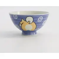 Tokyo Design Studio – Kawaii – Rijstkom – Shiba Hond – Blauw – 11.5x6cm 350ml