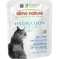 Almo nature HFC Hydration Help geitenmelk voor de kat 24 x 50 g