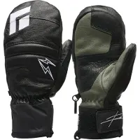 Black Diamond - Skihandschoenen - Max Palm Spark Mitts Black Tundra voor Unisex - Maat S - Zwart