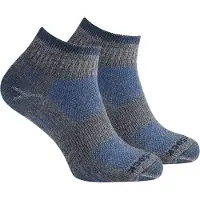 Wrightsock Escape Quarter - Blauw/Grijs - 45-49