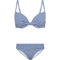 s.Oliver Bikini blauw / wit