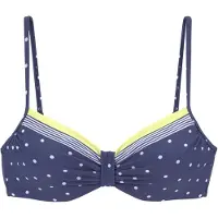 LASCANA Bikinitop met beugels Monri met aangerimpeld midden