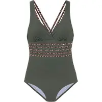 LASCANA Badpak beige / bruin / olijfgroen