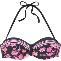 LASCANA Bikinitop nachtblauw / pink