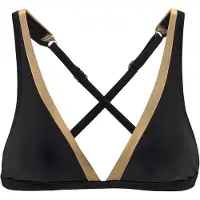 LASCANA Bikinitop goudgeel / zwart