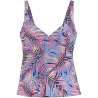 LASCANA Tankinitop blauw / gemengde kleuren