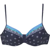 LASCANA Bikinitop marine / azuur / lichtgroen / wit