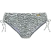 LASCANA Bikinibroek olijfgroen / wit