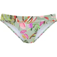 s.Oliver Bikinibroek 'Herbst' sepia / pastelgroen / rosa / rood