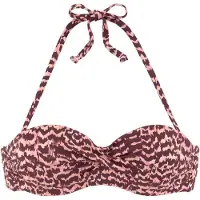 LASCANA Bikinitop pastelroze / lichtroze / bordeaux