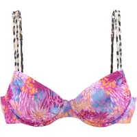 Buffalo Bikinitop gemengde kleuren / pink