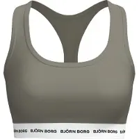 Björn Borg Core Logo Soft Top 1-pack Groen | Maat: XS